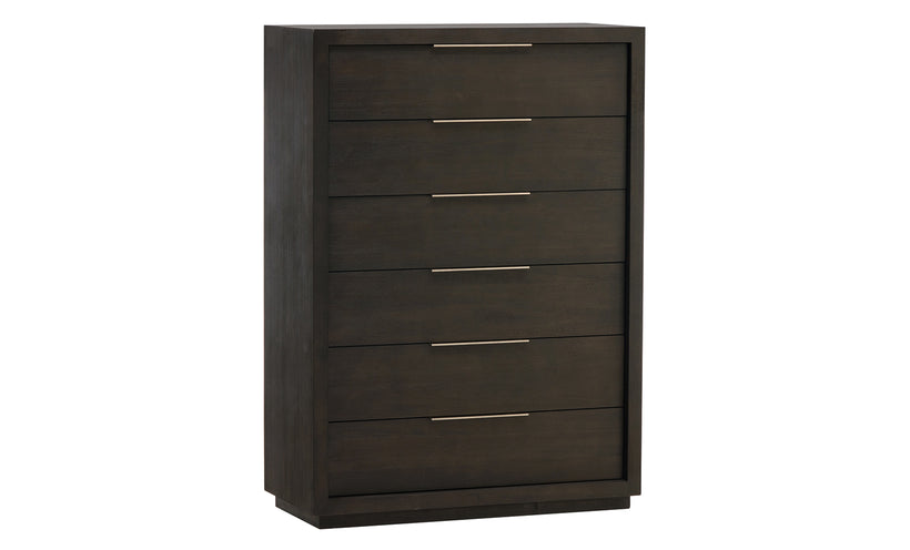 Oxford Basalt Grey Six Drawer Chest
